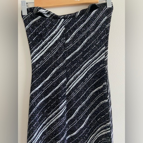 Charlotte Russe slim evening sparkling dress size S Vintage 90’s - Picture 5 of 14